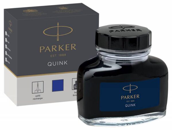 Flakon s chernilami Parker Quink Ink Z13 1950376 sinie chernila 57ml dlya ruchek perevyh