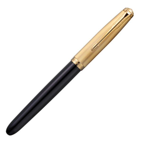 Parker 51 Fountain Pen Black with Gold Nib P3