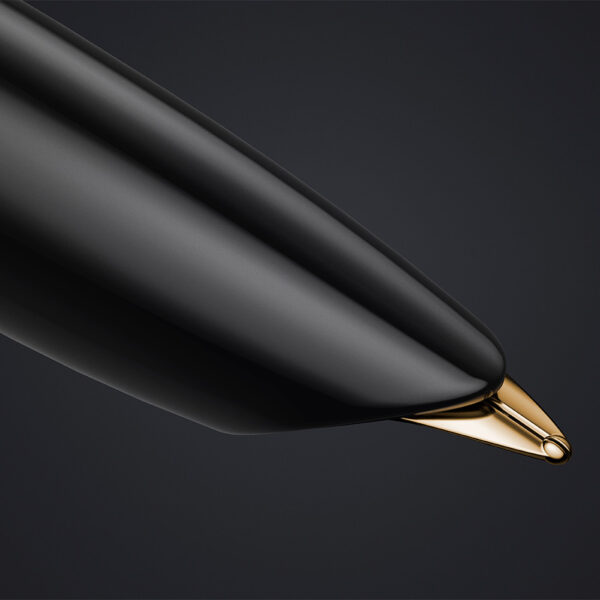 Parker 51 Fountain Pen Black with Gold Nib P4