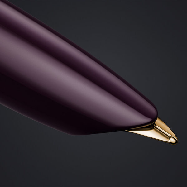 Parker 51 Fountain Pen Plum with Gold Nib P4