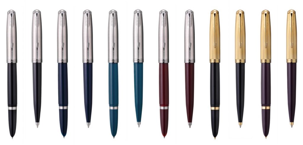 parker 51 six colors