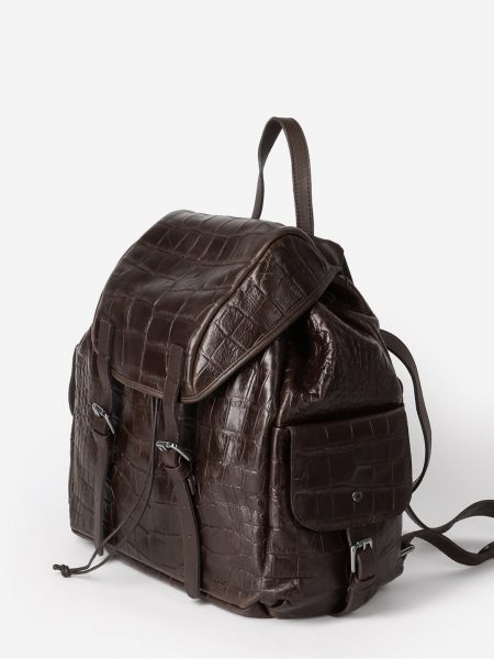 Bruno Rossi leather backpack