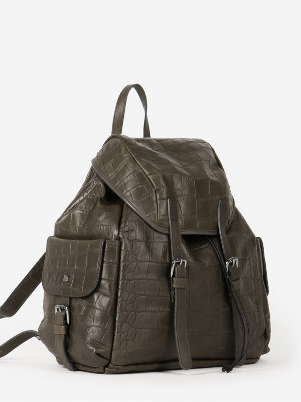 Bruno Rossi leather backpack