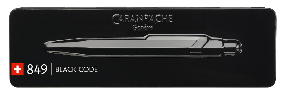 Шариковая ручка Сaran d'Ache 849 Black Code Шариковая ручка Сaran d'Ache 849 Black Code — изображение 2