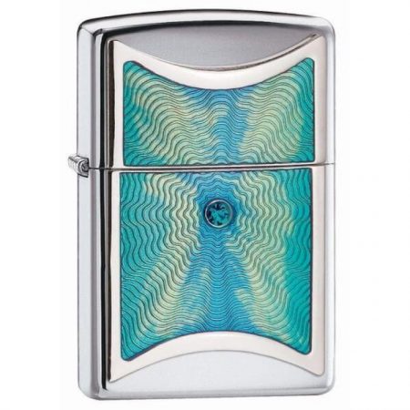 зажигалка zippo splash emblem swarovski-crystal 20884